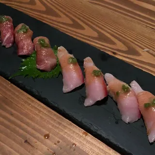 Grilled Hamachi Nigiri