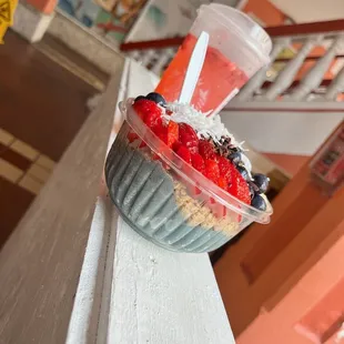 Blue bowl