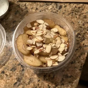 Apple pie oatmeal!!