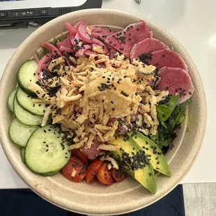 Ono (Ahi Tuna) Poke Bowl