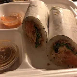 Salmon Super Burrito
