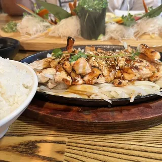 Chicken Teriyaki & Tempura