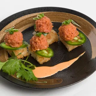 Spicy Tuna on Crispy Rice