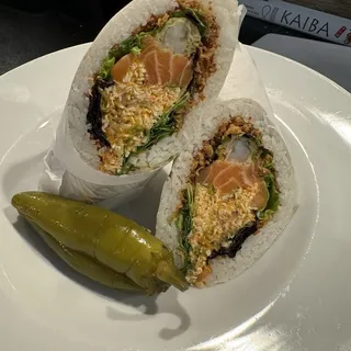 SALMON Burrito