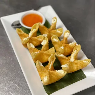 Cheese wontons one of popular item