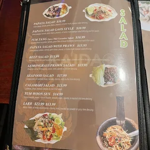 Menu.