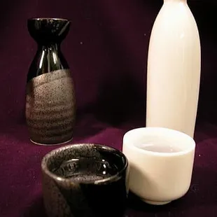 Traditional Japanese sake.