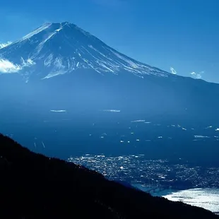 Mountaim Fuji - symbol  of Japan.