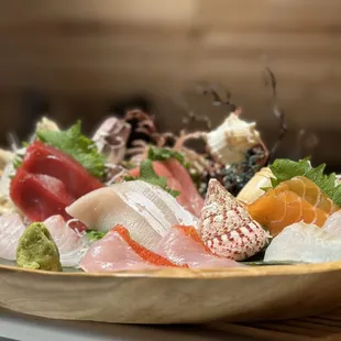 Sashimi platter from "Jack" omakase