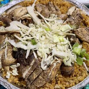 43. Jerk Chicken Fried Rice