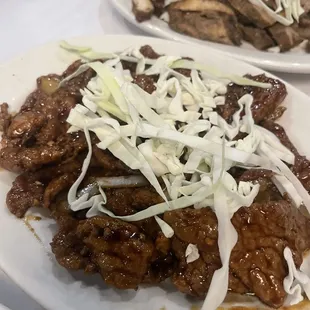 Roast lamb appetizer