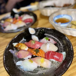 Omakase, $42, 6.5/10, toro was excellent