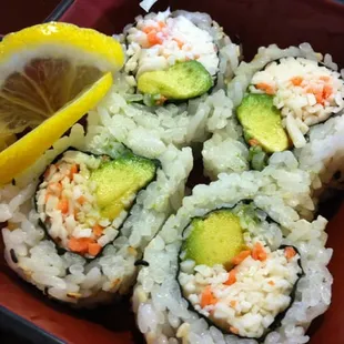 California Rolls, you&apos;re entry-level sushi roll