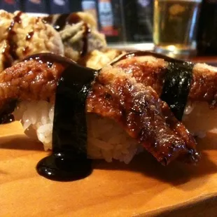 Best Unagi ever. Look how big that is!