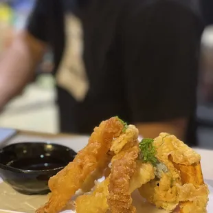 Assorted tempura