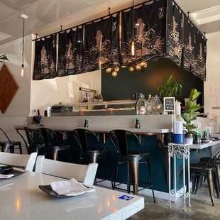 Bar area from table view