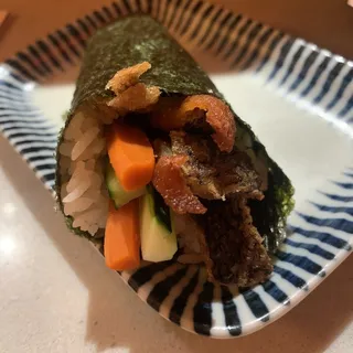 Salmon Skin Hand Roll