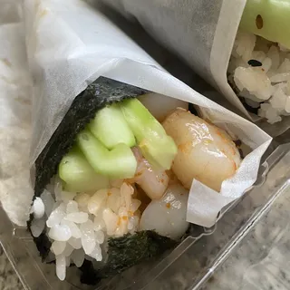 Spicy Scallop Hand Roll