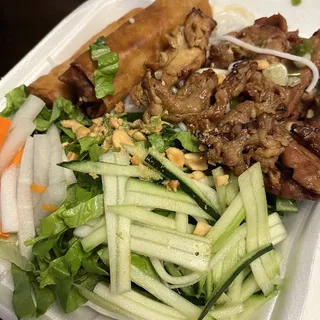 6. Vegetarian Fried Egg Roll