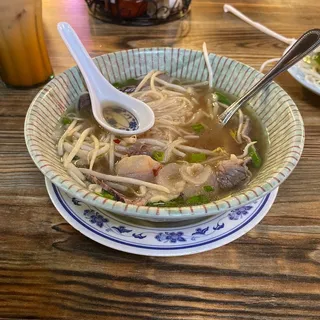 25. Rare Steak and Brisket Pho