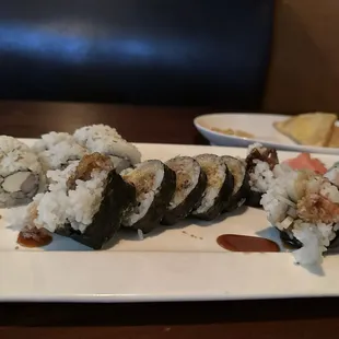 Spider, rock and roll and Philadelphia roll