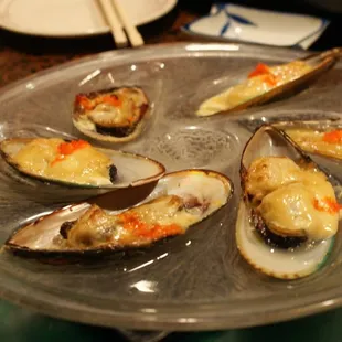 Baked Mussels