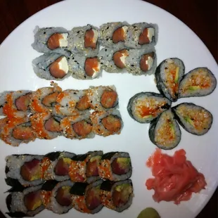 food, sashimi, sushi, sushi and sashimi