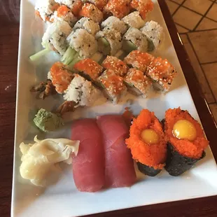 food, sushi, sushi and sashimi, sashimi