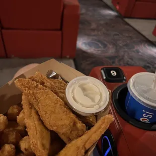 Chicken Tenders and Tatter Tots