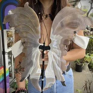 Agate fairy wings!