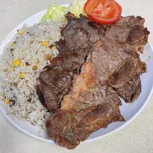 BBQ MIX W/ FRIED RICE