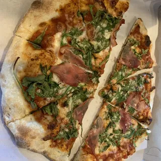 Prosciutto and Arugula Pizza