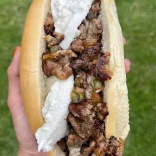 Burrata Cheesesteak from JOJA foodtruck