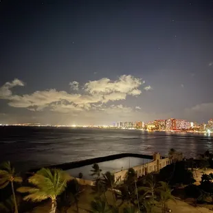 Partial ocean view room