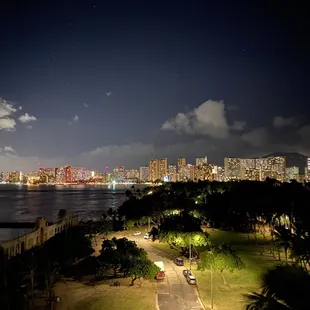 Partial ocean view room