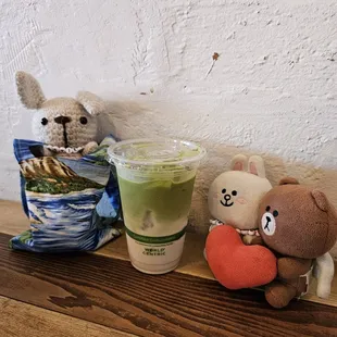 Matcha latte... good!