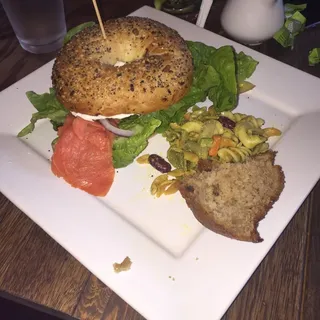 Salmon Lox Bagel