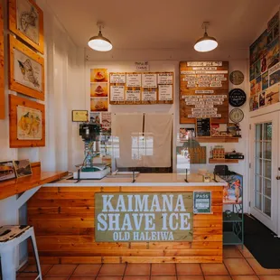 the front of the shop