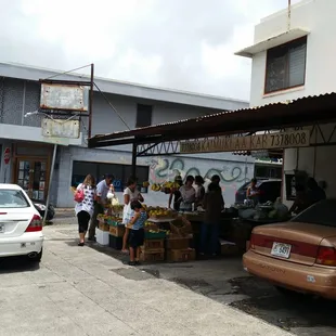 Everyone around here knows these ladies always carry good produce at cheap prices...and they're so nice too!
