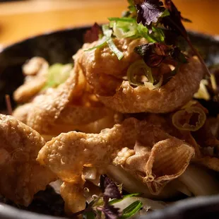 Chicken skin