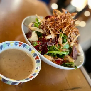 watercress and gobo salad
