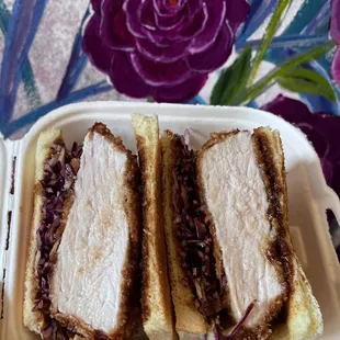 Pork Katsu Sando (Shio koji marinated) from Coco Bloom Kitchen!