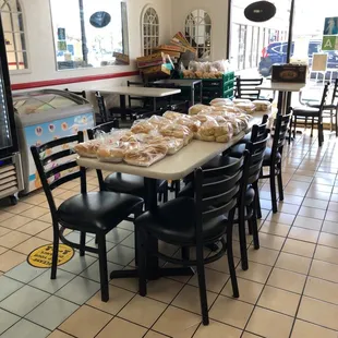 3/2/22 indoors, not much room for dining