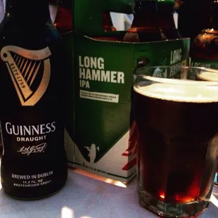 Black and Tan...mostly black. Gotta love them Irish...lol. Aloha ($9.99 a sixer)