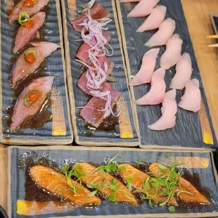 Specialty yuzu nigiri!