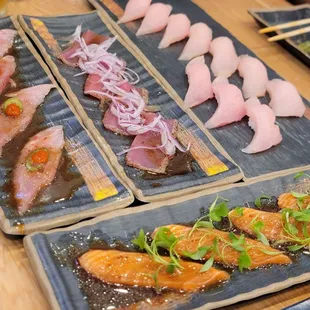 Specialty yuzu nigiri!