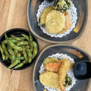 Spicy Garlic Edamame