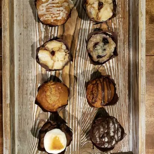 YUM! Our homemade muffins!