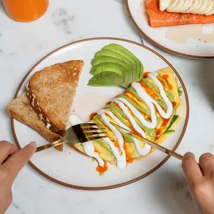 Kairos Veggie Omelette