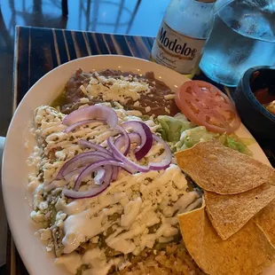 Chicken Enchiladas